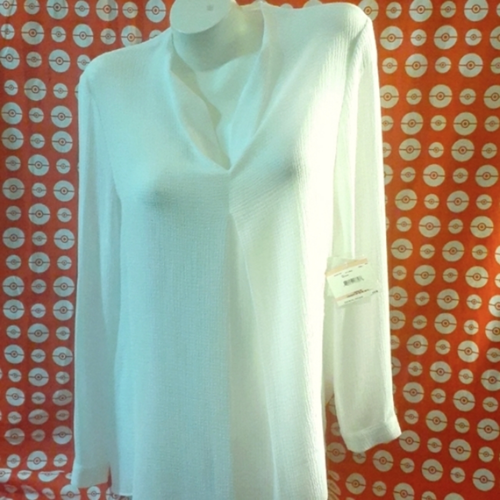 COPY - Anne Klein NEW W/TAGS Blouse.  Size 10